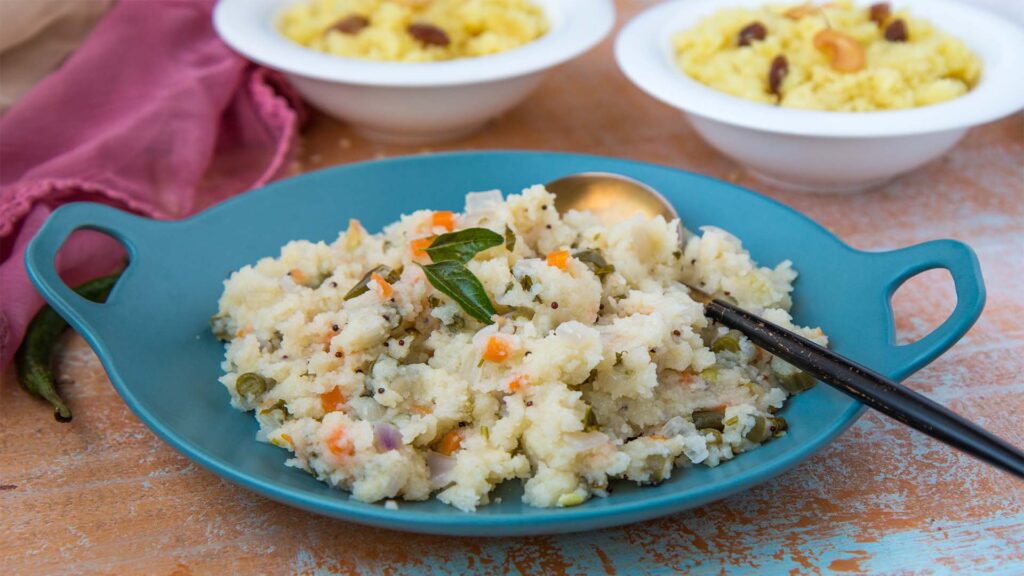 Vegetable Rava Upma Recipe