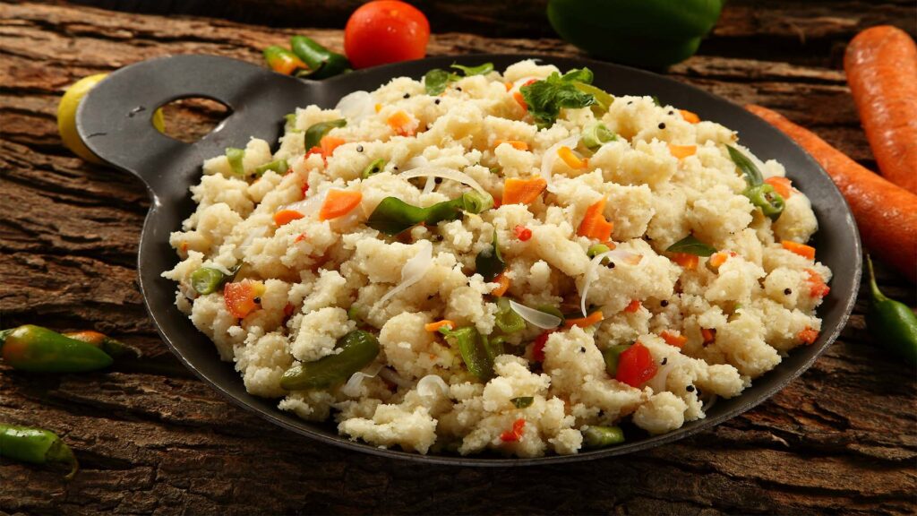 Vegetable Rava Upma